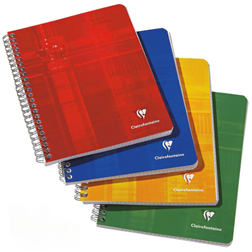 Cahier à spirale Matris A5 à carreaux, 180 feuille(s)