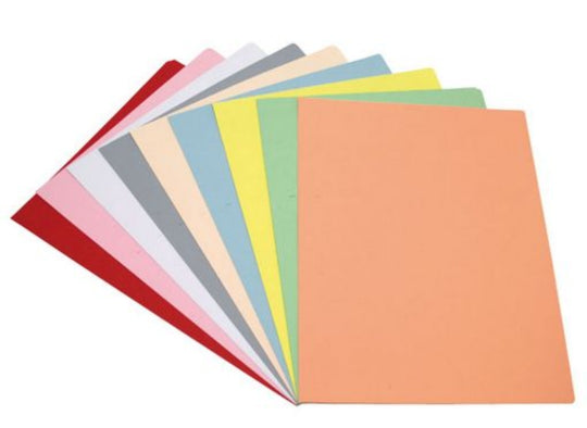 Chemises en carton Pastel pour documents differentes couleurs