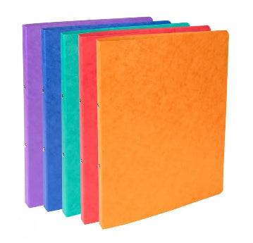 Classeur en carton différent couleurs