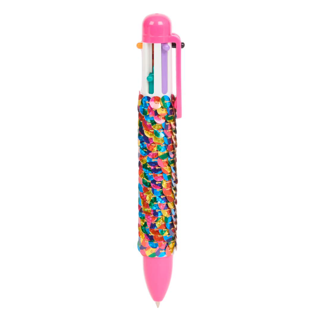 Stylo bille 6 couleurs