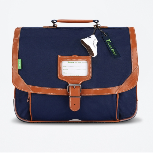 Cartable Camille 38 cm Bleu marine
