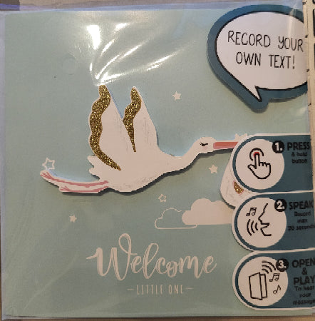 Carte de voeux Welcom little one