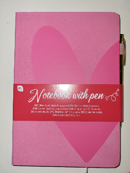 Carnet de notes Rose clair