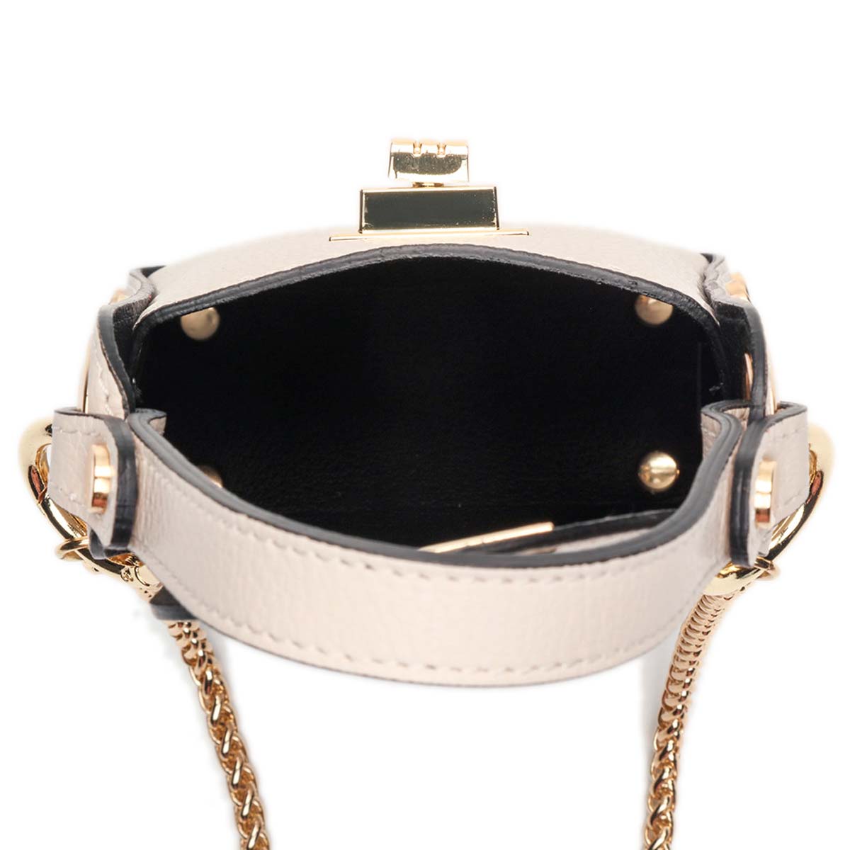 Sac à bandoulière en cuir Vera beige