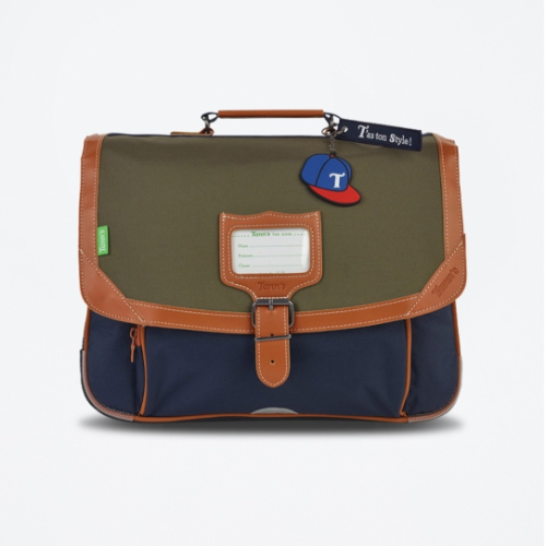 Cartable Axel Kaki 38 cm