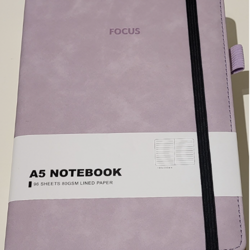Notebook A5 Mauve clair