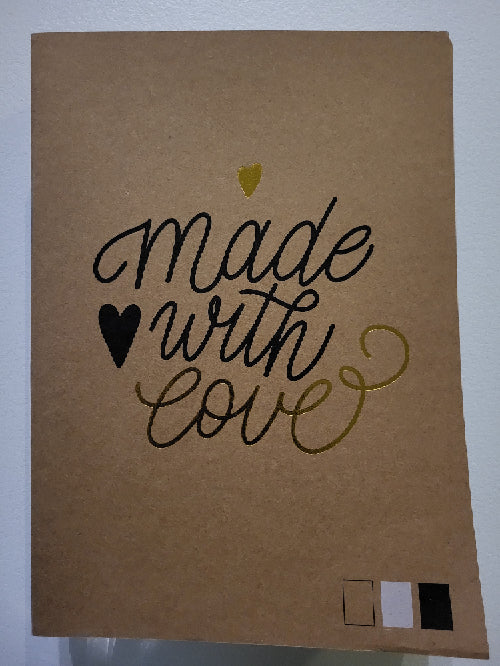 Carnet de croquis teinté 3 couleurs A4