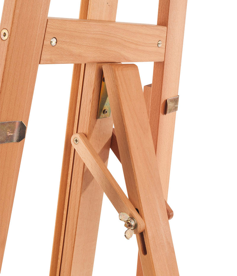 Mabef : Chevalet lyre - hêtre huilé hauteur châssis max 140 cm