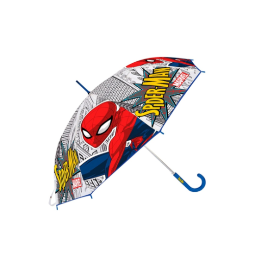 Parapluie Spider-Man Avengers Marvel Blanc et bleu