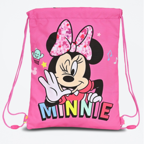 Sac de gym Minnie Mouse Disney Rose