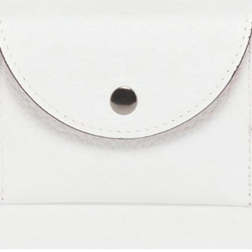 Porte-cartes Alina cuir Blanc