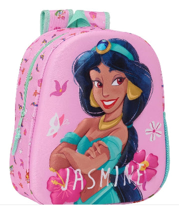 Sac à dos Jasmine Aladdin Disney Rose