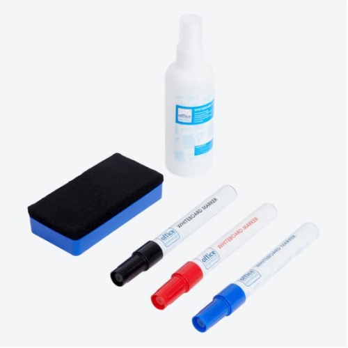 Ensemble tableau blanc