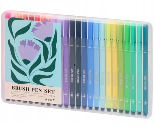 Ensemble de feutres à pointe, 24 couleurs