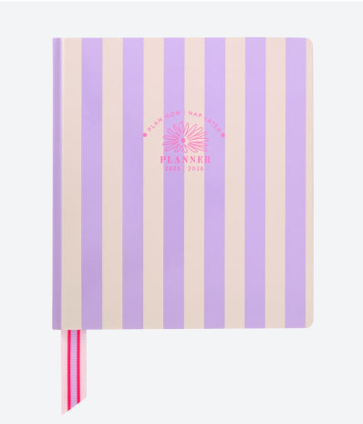 Agenda personal planner 2025/2026 Mauve