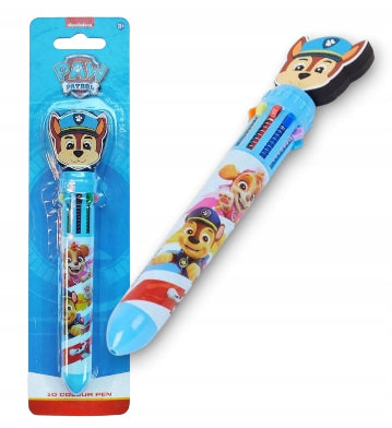 Stylo 10 couleurs Pawpatrol