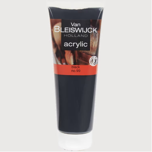 Peinture Acrylic Black
