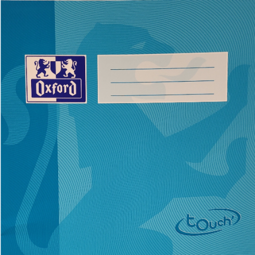 Cahier A4 à carreaux Bleu