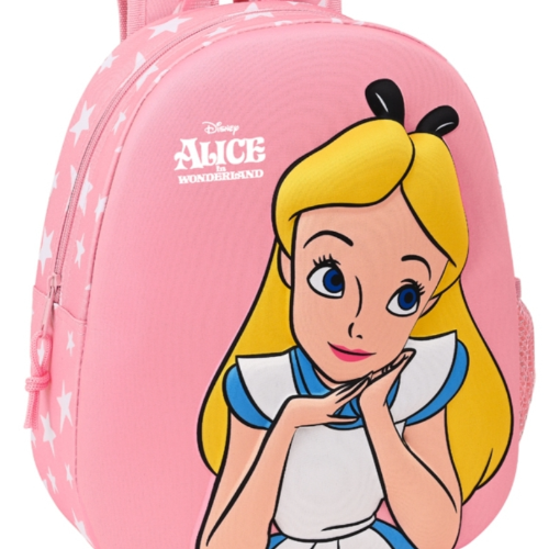 Sac à dos Alice au Pays des Merveilles Disney - Rose