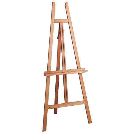 Mabef : Chevalet lyre - hêtre huilé hauteur max de châssis 130 cm