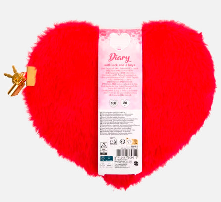 Journal en forme de coeur