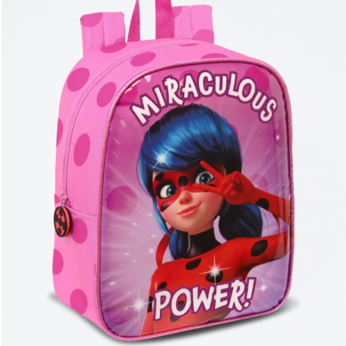 Sac à dos Ladybug Miraculous Rose