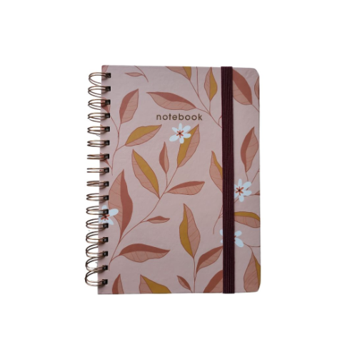 Bloc notes branche Rose jaune