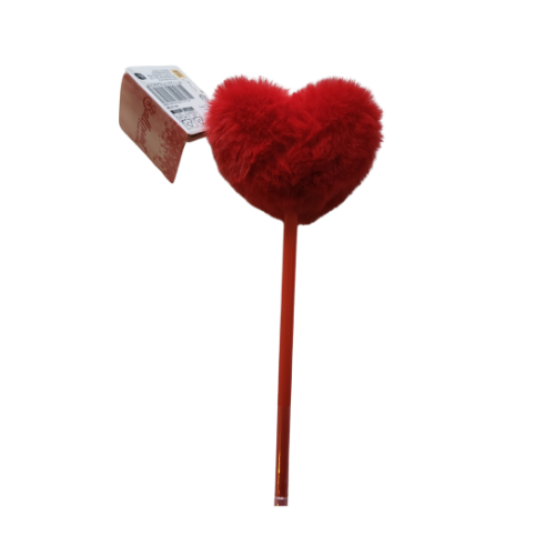 Ballpoint  pompom Rouge