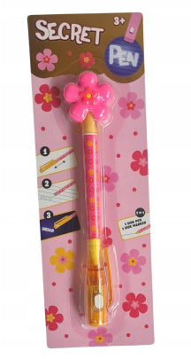 Stylo à encre invisible fleur