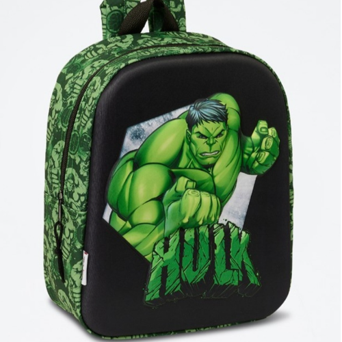 Sac à dos Hulk Avengers Marvel vert