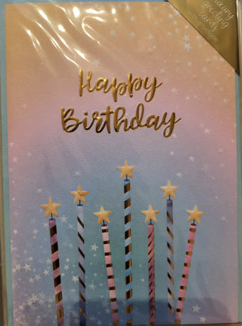 Carte de voeux let's party BDAY