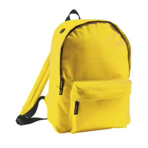 Sac à dos miel jaune fonce uni
