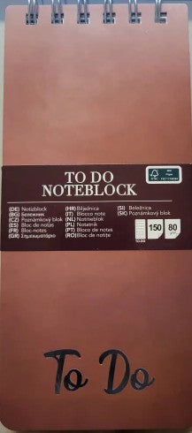 To do noteblock list 9x20 cm
