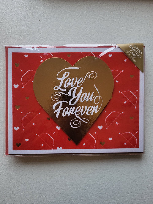 Carte de voeux Love you Forever