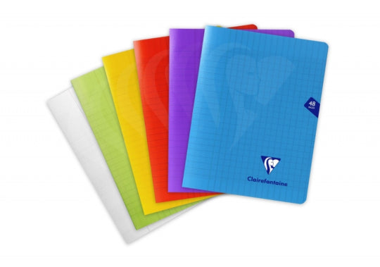 Cahiers clairefontaine Seyes A4 96 pages, différentes coloris