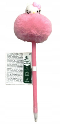 Stylo à bille pompom Hello Kitty